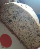 Budín de limón y amapolas sin TACC