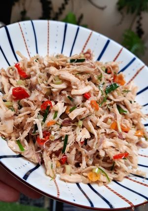 Foto resep Ayam Suwir Sambal Matah
