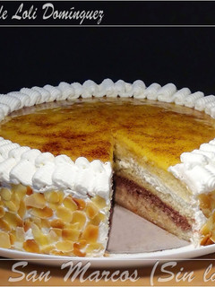 Una foto de Tarta San Marcos (Sin lactosa)