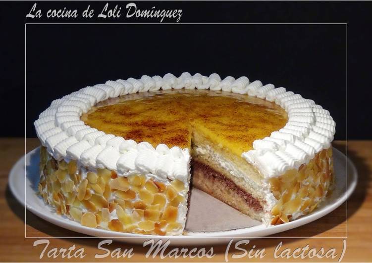 Tarta San Marcos (Sin lactosa)