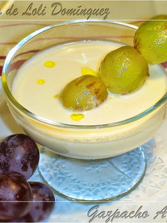 Una foto de Gazpacho Ajoblanco