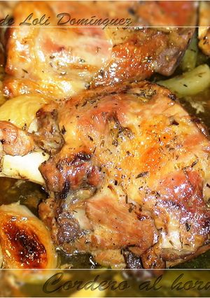 Una foto de Cordero al horno