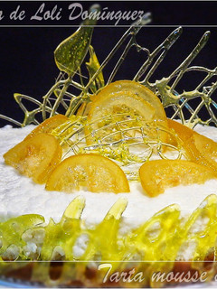Una foto de Tarta mousse de limón sin horno