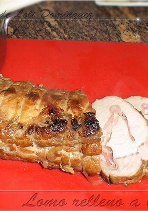 Una foto de Lomo relleno a la miel