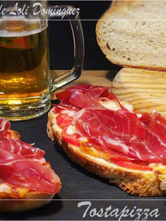 Una foto de Tostapizza ibérica