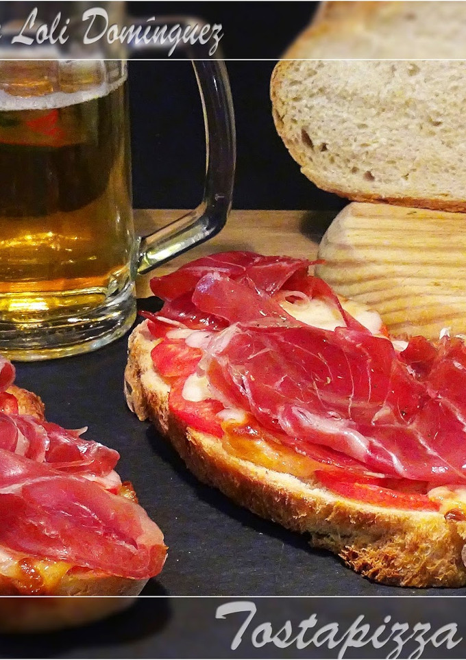 Una foto de Tostapizza ibérica