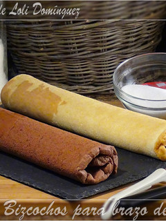 Una foto de Bizcochos para brazo de gitano