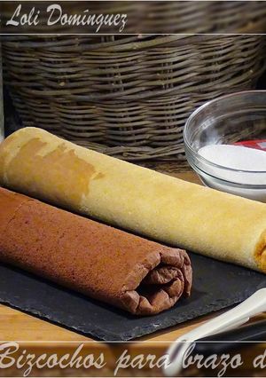 Una foto de Bizcochos para brazo de gitano