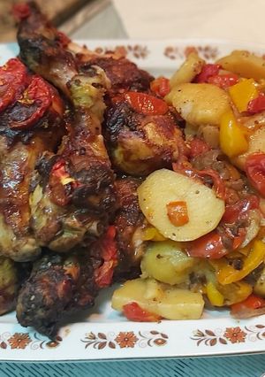 صورة لوصفة صينية بطاطس بفاهيتا الفراخ