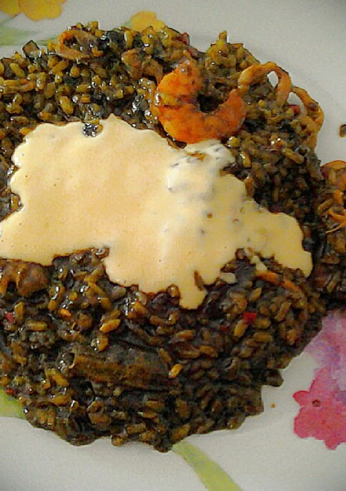Una foto de Arroz negro