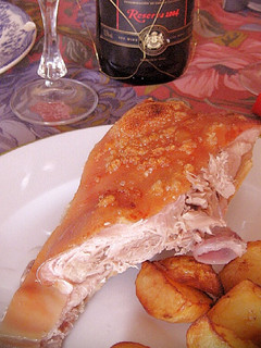 Una foto de Lechona al horno