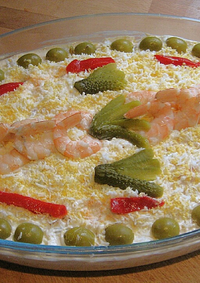 Una foto de Ensaladilla Rusa Sevillana (para tupper)
