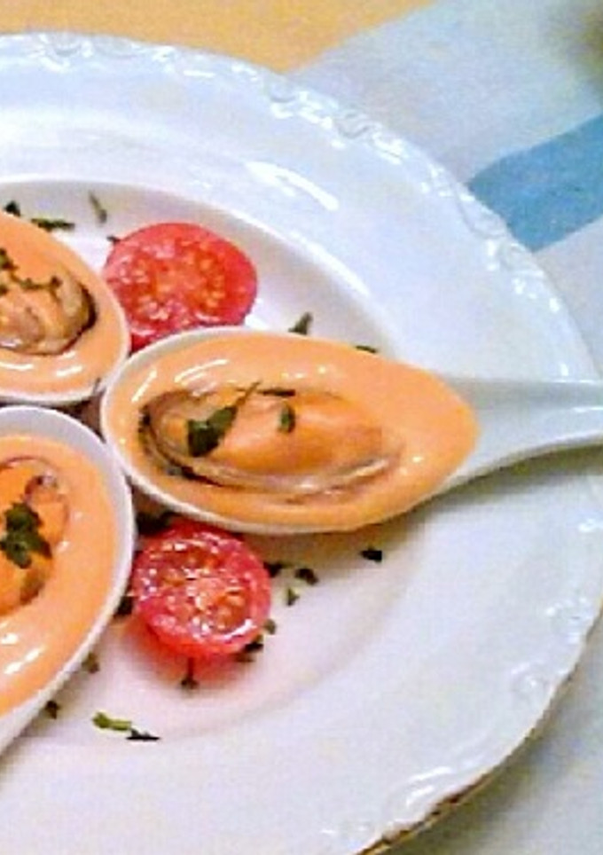 Una foto de Aperitivo de Mejillones en Salsa picante