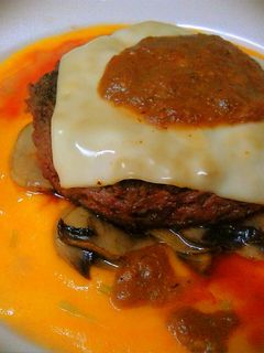 Una foto de Hamburguesa de Buey.