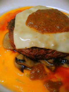 Una foto de Hamburguesa de Buey.
