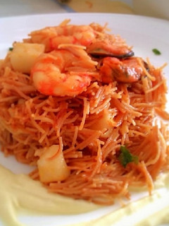 Una foto de Fideos Rossejats