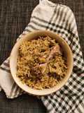 Spicy Chicken Biryani in a Pressure Cooker