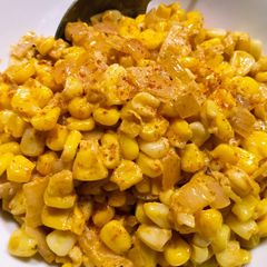 A picture of Taco-seasoned creamy corn.