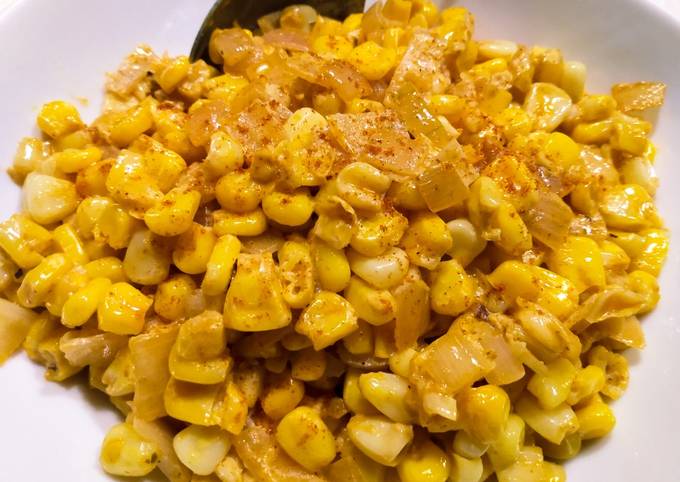 Taco-seasoned creamy corn