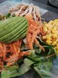 Ensalada de zanahoria y pepino rallado
