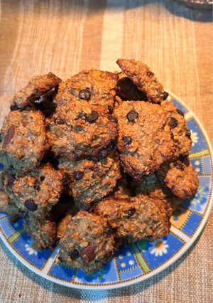 Una foto de Recetas Saludables: Galletitas de Banana, Avena y Granola sin Azúcar Agregada