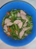 Buncis Tumis Bakso