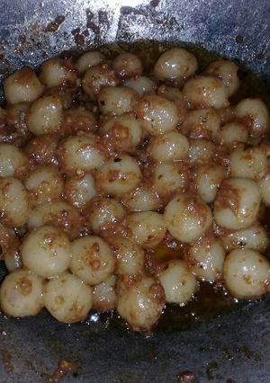 Foto resep Cilok bumbu kacang pedes manis