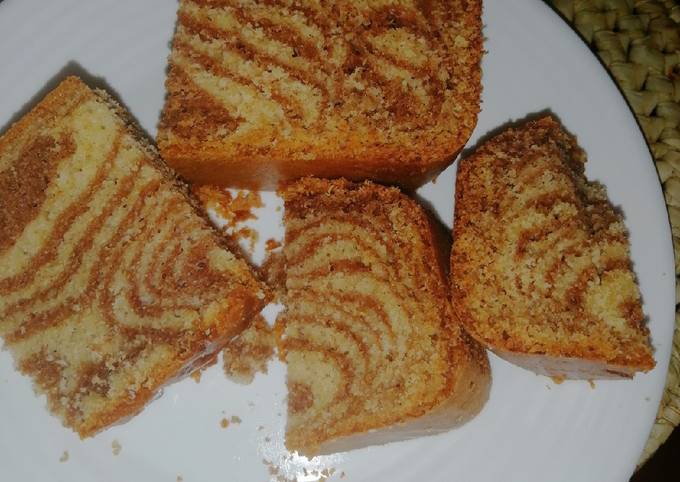 Recipe of Homemade Moist zebra cake