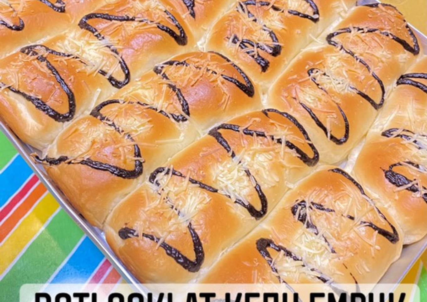 2. Roti Coklat Keju Empuk