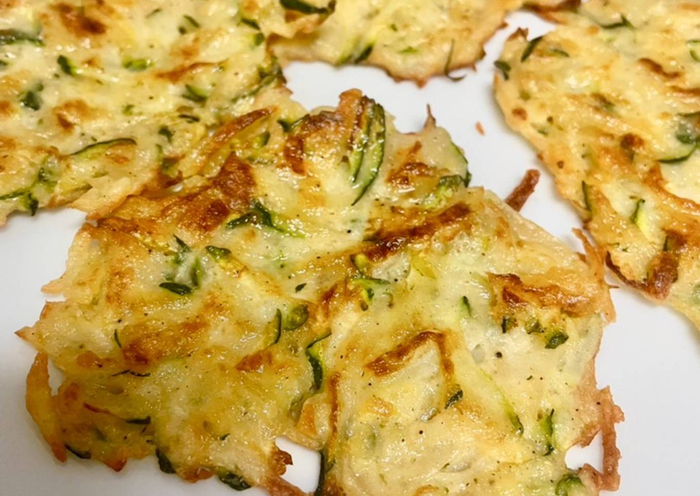 Tortitas de calabacín y patata