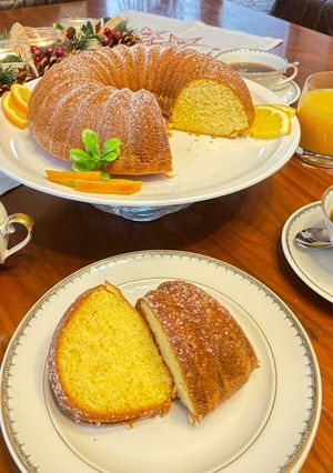 صورة لوصفة كيكة_الذرة (بالبرتقال🍊)