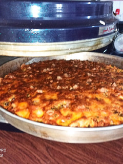 عکسی از دستور پیتزا مرغ و قارچ