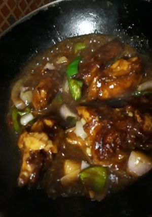 A picture of Chicken chilli.