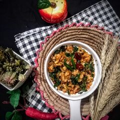 A picture of Gobhi Methi Ki Bhujya.