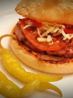 Una foto de Hamburguesa a mi gusto