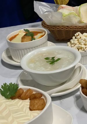 A picture of Chicken Corn Soup (Traditional Recipe).
