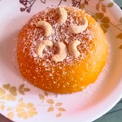 A picture of Kesri halwa.