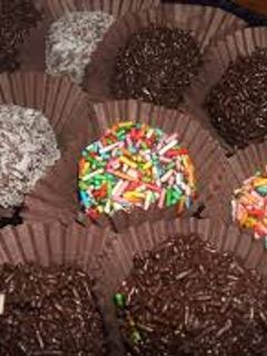Una foto de Trufas de Chocolate