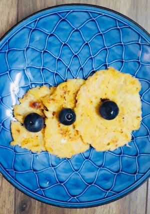 Hình của món Bánh pancake yến mạch chuối ver. không bột mì.