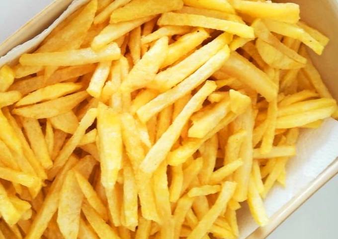 Como usar o vinagre para deixar sua batata frita crocante