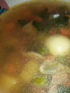 Foto resep Sayur sop yellow telur puyuh dan bakso