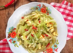 Foto resep Tumis Labu Siam Telur