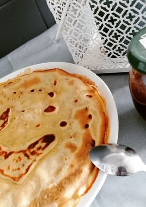 Une photo de Les crêpes de mon enfance