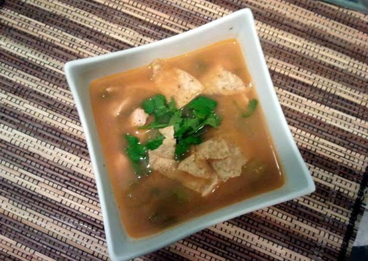 Cilantro Lime Chicken Soup