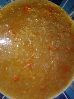 Una foto de Sopa de quinoa con verduras en MC