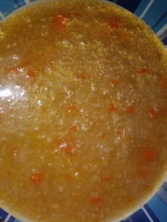 Una foto de Sopa de quinoa con verduras en MC