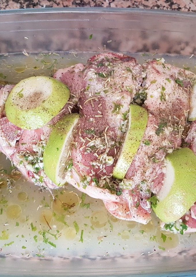 Una foto de Paletilla de cordero al horno