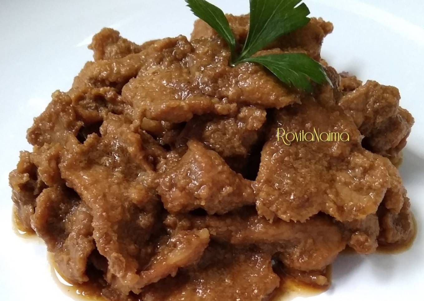 Daging sapi bumbu kecap