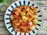 Balado Telur Puyuh dan Tahu