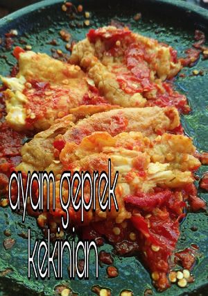 Foto resep Ayam Geprek kekinian